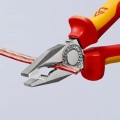 KNIPEX 03 06 180 T Szczypce uniwersalne VDE TT 180mm zaczep do mocowania