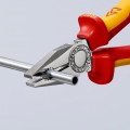 KNIPEX 03 06 180 T Szczypce uniwersalne VDE TT 180mm zaczep do mocowania