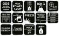 Piecyk gazowy na butle z gazem 4,2kW 4200W z reduktorem i wężem NEO 90-118