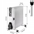 Grzejnik olejowy 2,5kW 2500W 230V 11 żeber NEO 90-153