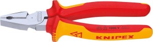 Szczypce uniwer. o zwiększ. przelozeniu 0206 VDE 225mm KNIPEX