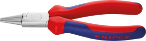 Szczypce okrągle,chromow. rękoj.powlekane PVC 140mm KNIPEX