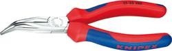 Szczypce tnące polokr. (radiowe) 2525,chrom, 160mm KNIPEX