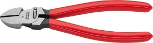 Szczypce tnące bocz.7001, polerowane 125mm KNIPEX