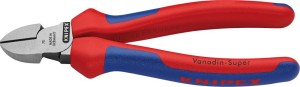 Szczypce tnące boczne, polerowane, rękoj.wielokompon. 140mm KNIPEX