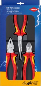 Zest.szczypiec izolow. 3-częściowy,VDE KNIPEX