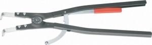 Szczypce do pierścieni osadczych zewn,wygięte, ze sprezyna rozwierajaca A51 mm KNIPEX