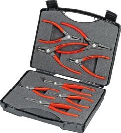 Zest.szczypiec do pierścieni osadczych, precyzyjnych, 8-cz. KNIPEX