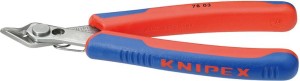 Szczypce tnące boczne dla elektronik.SuperKnips ksztalt 0,140mm KNIPEX