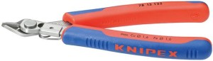 Szczypce tnące boczne dla elektronik.SuperKnips ksztalt 1,125mm KNIPEX