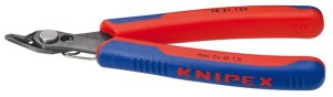 Szczypce tnące boczne dla elektronik.SuperKnips ksztalt 3,125mm KNIPEX