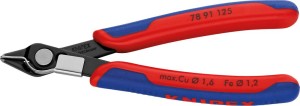 Szczypce tnące boczne dla elektryków F9 125mm Super Knips Knipex