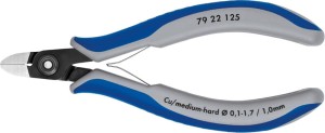 Szczypce tnące boczne, precyzyjne 7922 125mm KNIPEX