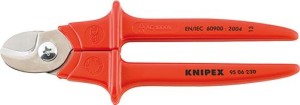 Nożyce do cięcia kabli VDE 230mm kabli VDE 230mm KNIPEX