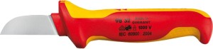 Nóż do kabli z uchwytem wielokompon. 180qmm KNIPEX