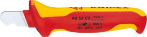 Nóż do kabli VDE, wygiety mm KNIPEX