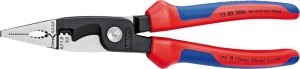 Szczypce do instalacji elektr,polerowane,z 2-komponen.rękoj. 200mm KNIPEX
