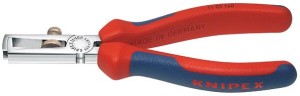 Szczypce do ściągania izolacji,chromowane z rękoj.wielokompon. 160mm qmm KNIPEX