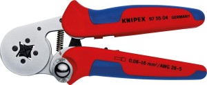 Szczypce dźwigniowe do zagniatania 97 55 04 KNIPEX