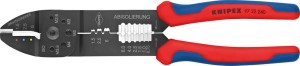 Szczypce do zagniatania 9722240,do izolowanych końcowek kabl.0,75-6qmm KNIPEX