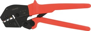 Szczypce dzwigniowe do zagniatania 0,5-6qmm ,do zlaczy izolow. KNIPEX
