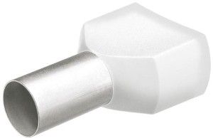 Tulejka kablowa Twin z kołnierzem 8mm 2x0,50mm² po 200 szt. KNIPEX