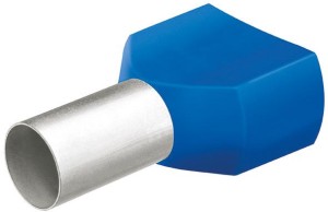 Tulejka kablowa Twin z kołnierzem 10mm 2x2,50mm² po 100 szt. KNIPEX