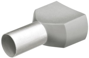 Tulejka kablowa Twin z kołnierzem 12mm 2x4,00mm² po 100 szt. KNIPEX