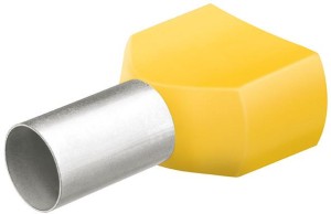 Tulejka kablowa Twin z kołnierzem 14mm 2x6,00mm² po 50 szt. KNIPEX